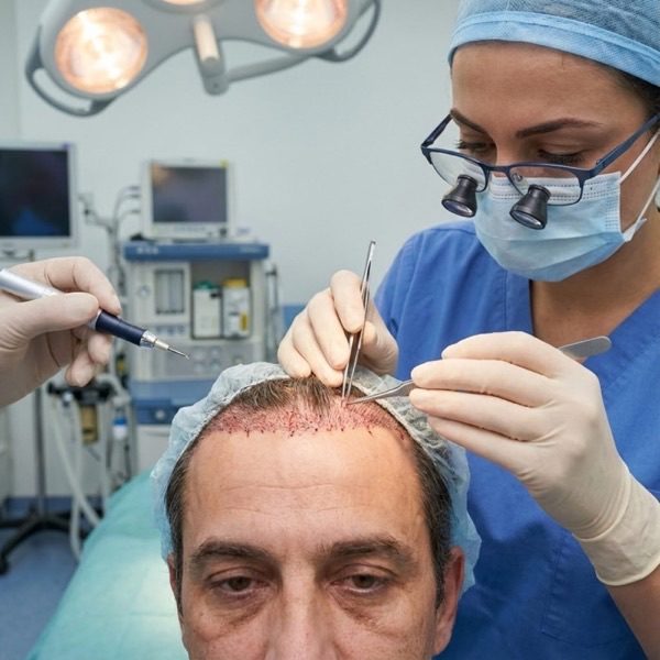 Hairline correction and revision transplant case at Kezza Clinic, Jaipur