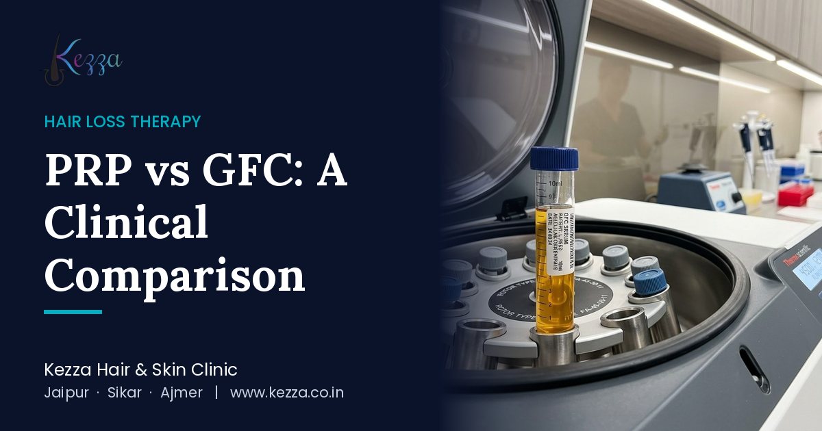 PRP vs GFC Therapy for Hair Loss: A Clinical Comparison